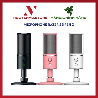 Micro Thu Âm Razer Seiren X - Microphone Stream - Hàng Chính Hãng