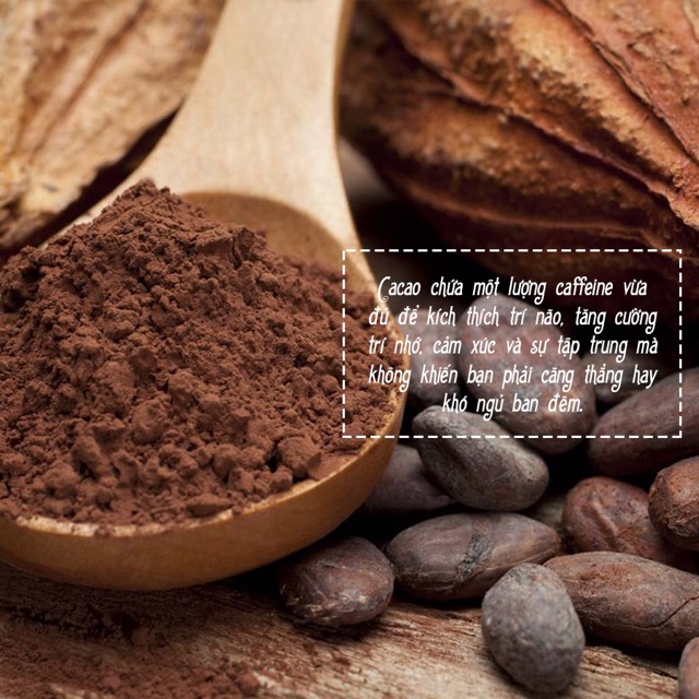 500gr Bột Cacao cao cấp nguyên chất Đăk Lăk