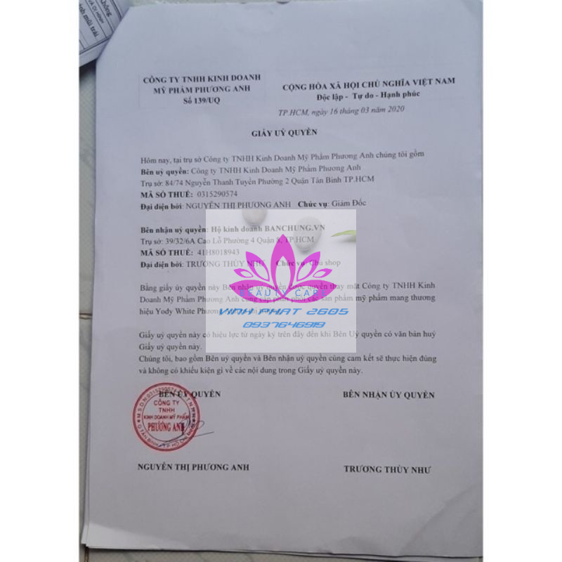 KEM BODY  BONG DA PHƯƠNG ANH