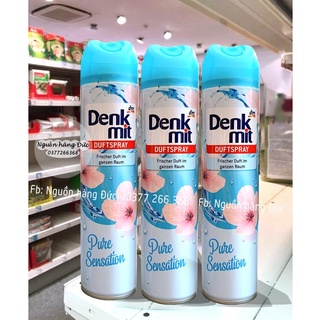 Xịt thơm phòng Denkmit hương hoa 100% thiên nhiên - Nguồn hàng Đức