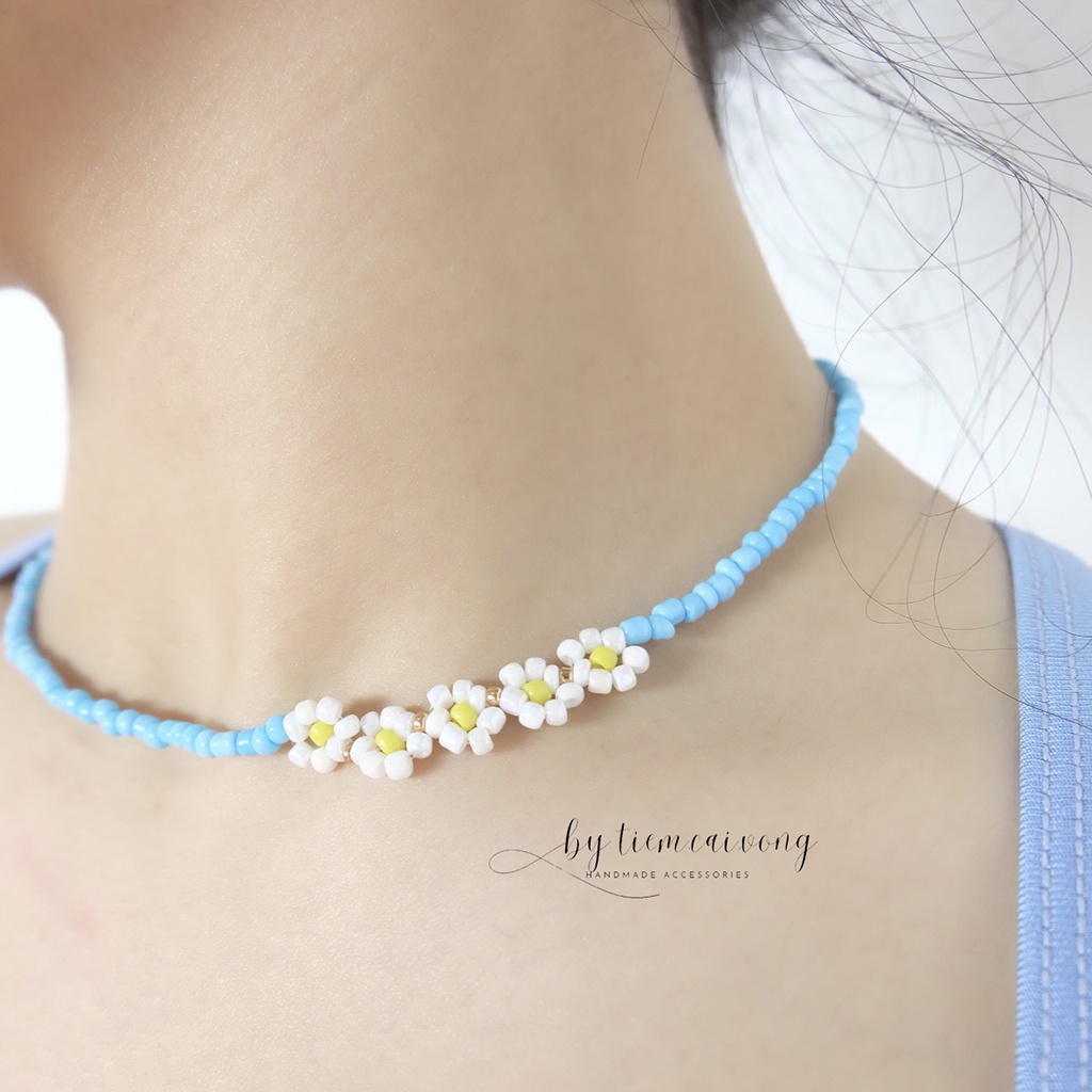 Dây chuyền handmade tiem.cai.vong Daisy