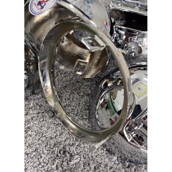 Vòng đèn, bóng đèn, gáo đèn, pha đèn, Bộ đèn gắn xe Crea, Giorno, Julio 50cc nội địa Nhật