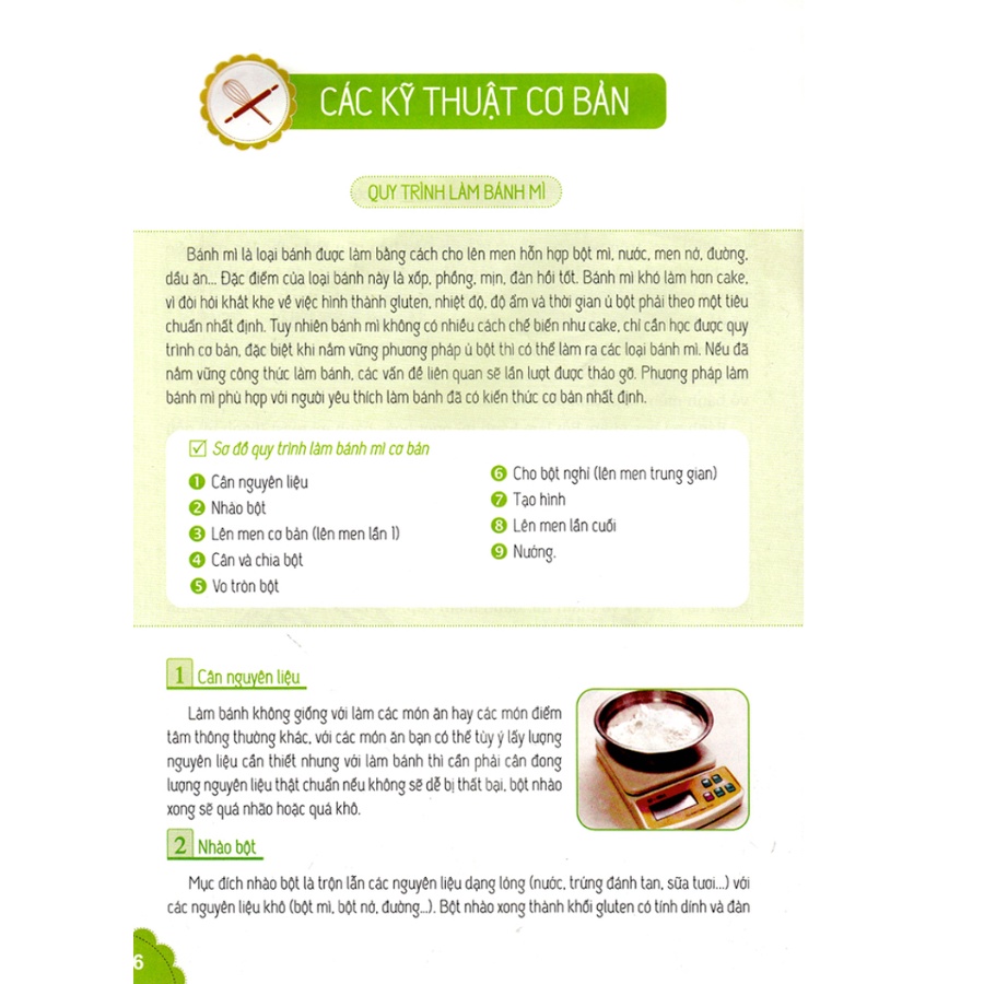 Sách - Kỹ Thuật Làm Bánh Ngọt - Ngọt Ngào Hương Vị Bánh Mì - PNU