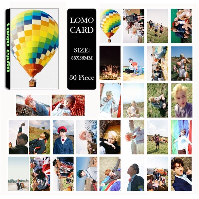 lomo card nhóm nhạc BTS Hàn Quốc