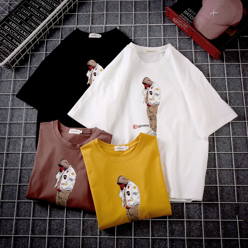 Áo thun unisex họa tiết - AT135