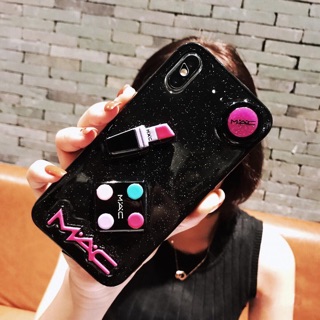 Ốp lưng kim tuyến son Mac