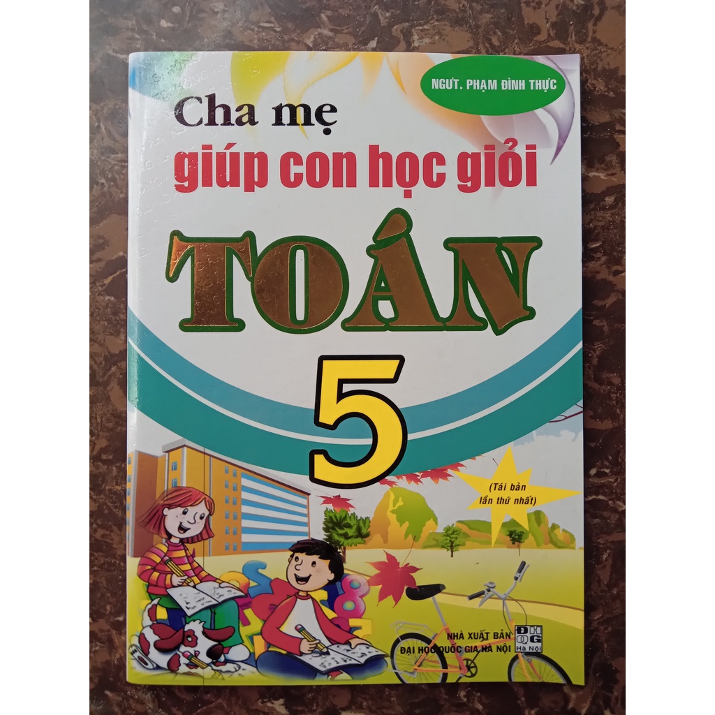 Sách - Cha Mẹ Giúp Con Học Giỏi Toán 5