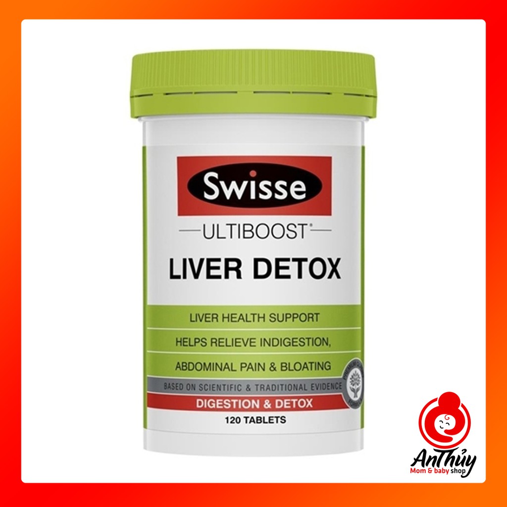 THẢI ĐỘC GAN SWISSE LIVER DETOX 120V