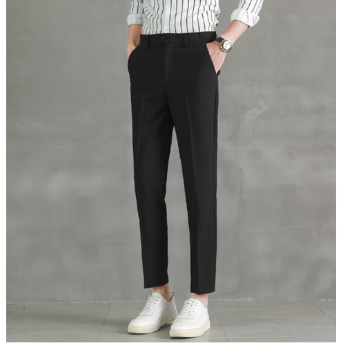 Quần tây nam ống côn OFS dáng ôm chất vải cotton mềm thoáng mát