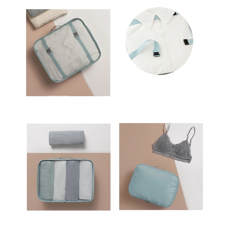 Túi Đựng Đồ Du Lịch Bằng Vải oxford Đan Chéo