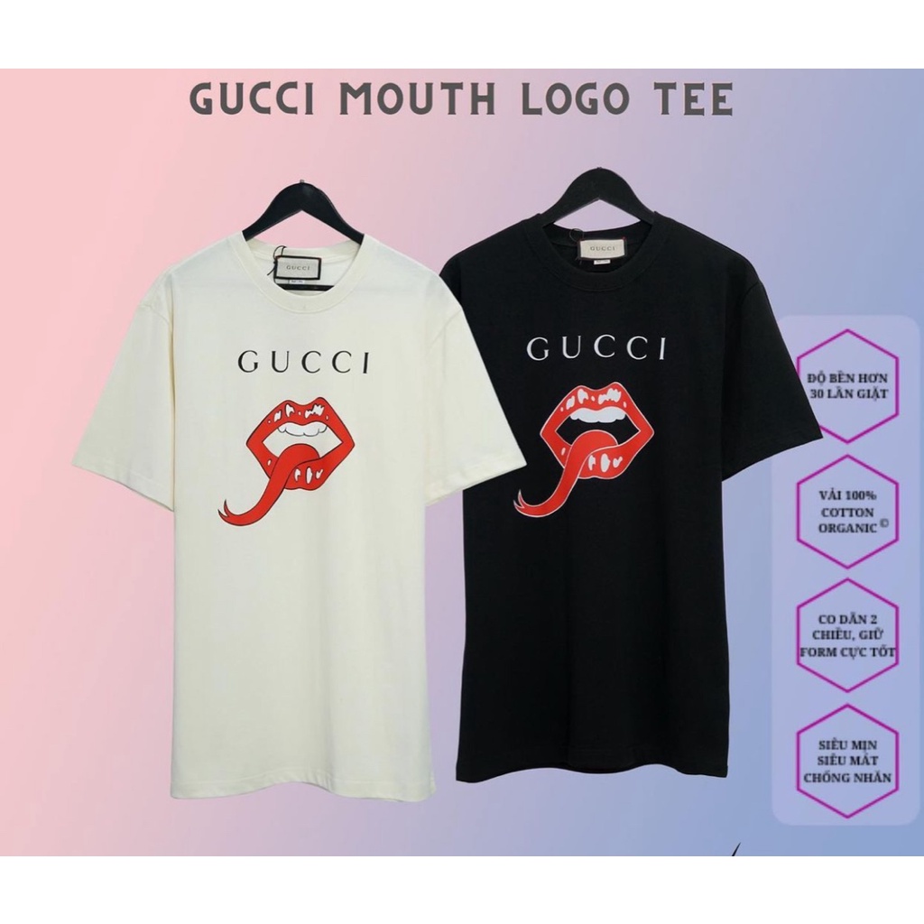ÁO THUN MOUTH , ÁO THUN IN HÌNH MÔI NAM NỮ UNISEX