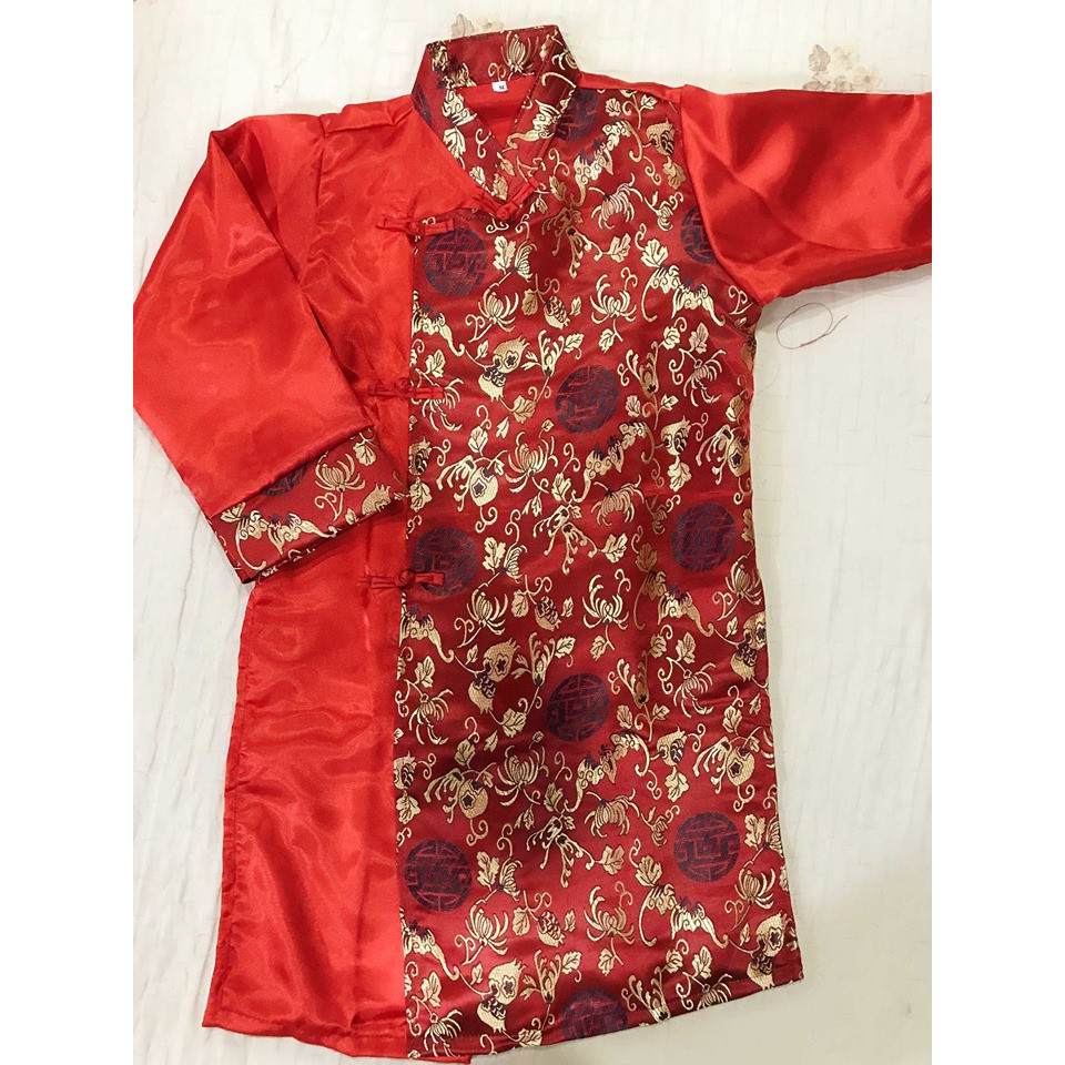 Áo dài cách tân cho bé trai và bé gái