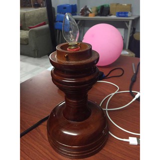 ĐÈN THỜ GỖ CAO 41 CM