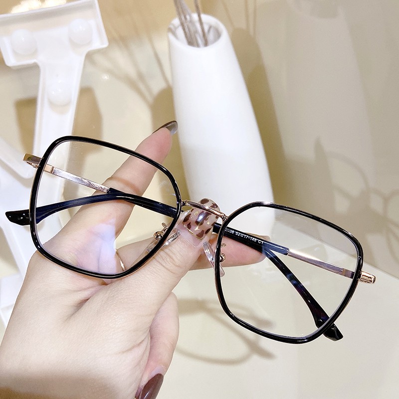 Kính Mát Gọng Vuông Phong Cách Retro Thời Trang Cho Nam Nữjz2038