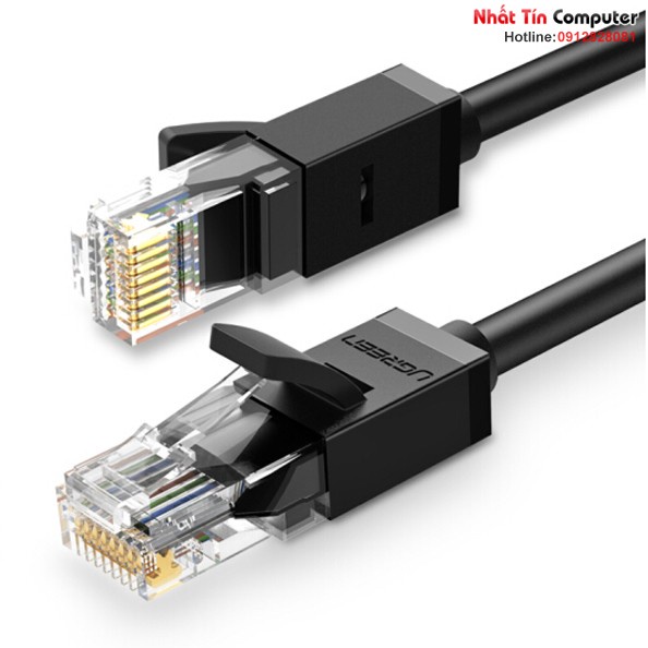 Cáp mạng đúc sẵn CAT6 UTP 26AWG Ugreen tròn dài 1m 2m 3m 5m 8m cao cấp