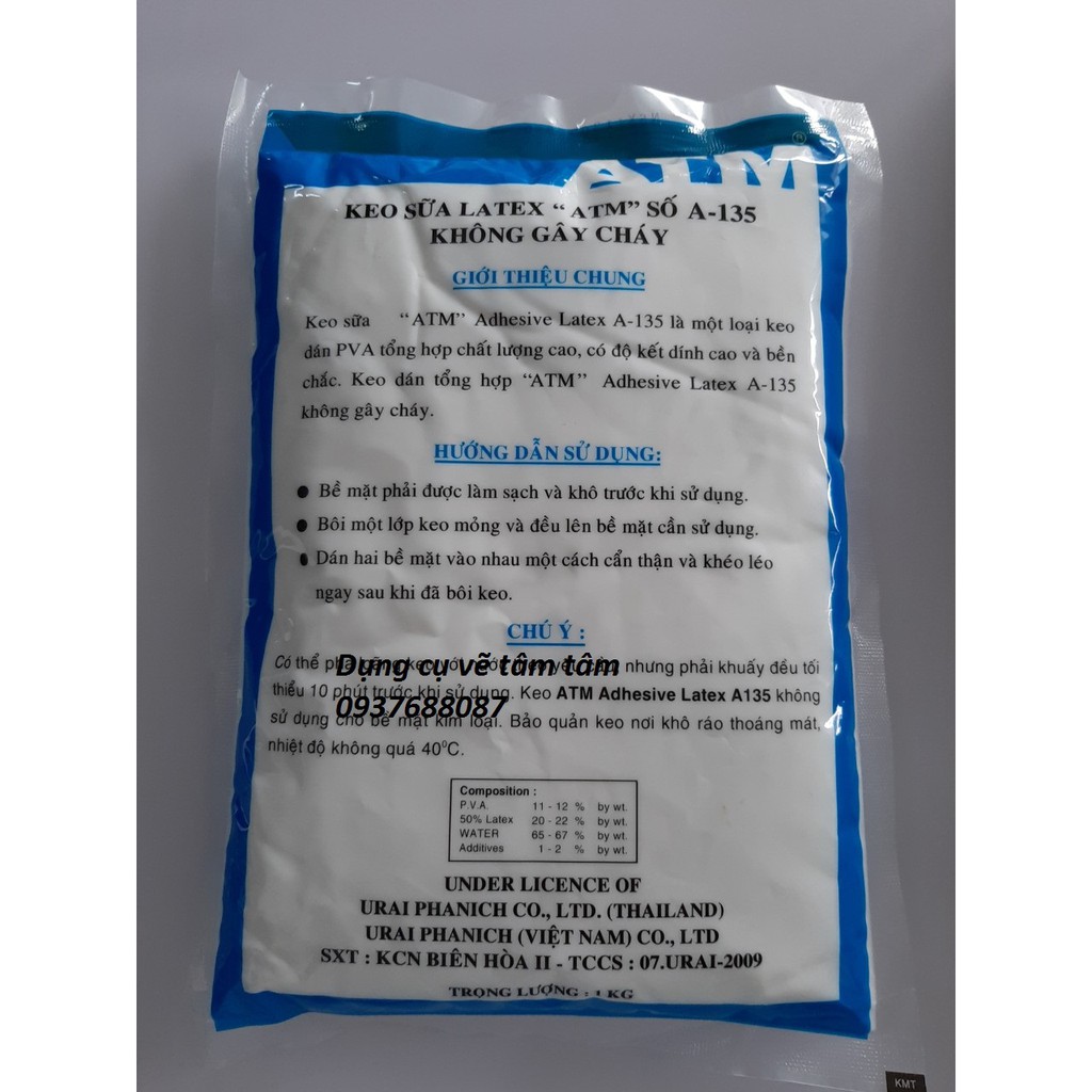 [ TÂM TÂM ]-Keo sữa ATM bịch 1kg-