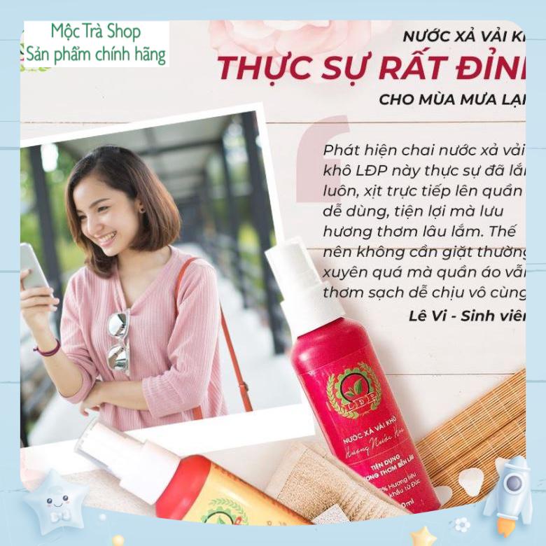 Combo 2 chai Xịt Xả Vải Khô Lâm Đại Phúc - Chai Nước Hoa Xịt Thơm Quần Áo Khử Mùi, Lưu Hương Bền Lâu