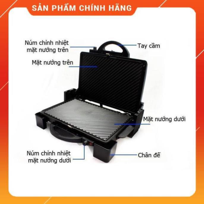 [Chính hãng-Lỗi 1 đổi 1] Máy kẹp nướng bánh Tiross TS-9655 | TS-965 | TS-9653 (Bảo hành 12 tháng)