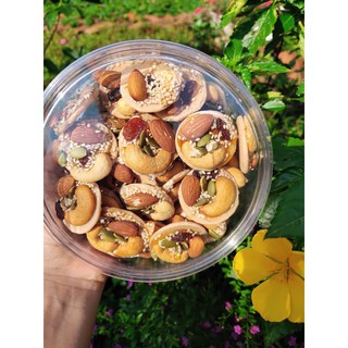 bánh đồng tiền mix hạt 400gr