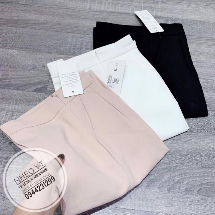 {Giá xuất xưởng}  {SALE} {GIÁ SỈ SLL} QUẦN C02 CULLOTES UMI 3 MÀU ĐEN/TRẮNG/NUDE hàng VNXK chất đẹp | BigBuy360 - bigbuy360.vn