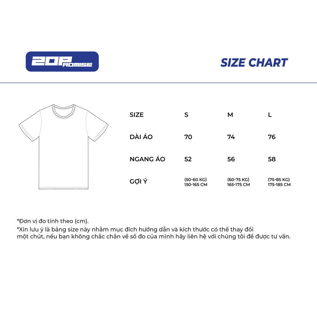 Áo thun Local Brand Unisex 20Promise &quot;BABY, DON'T CRY&quot; - TW42