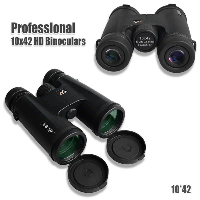 Ống Nhòm Mini 10x42 HD 2000M BAK4 FMC Có Thể Gấp Gọn Tiện Dụng Cho Các Hoạt Động Ngoài Trời