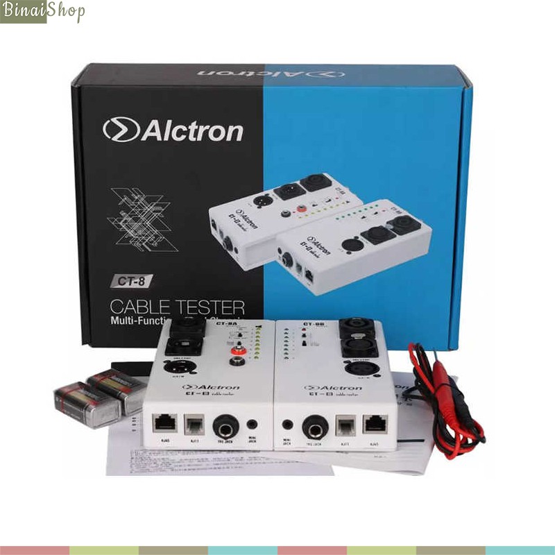 Bộ test tín hiệu dây cáp đa năng Alctron CT-8