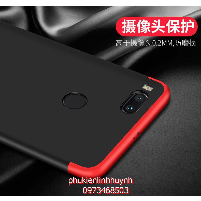 [Xiaomi Mi 5X/ Mi A1] Ốp lưng nhựa cứng full cạnh 360 chính hãng GKK