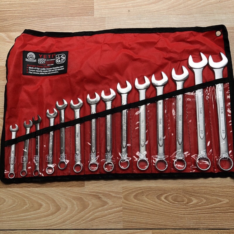 BỘ CỜ LÊ 14 MÓN TỪ 8-24mm PRIDE