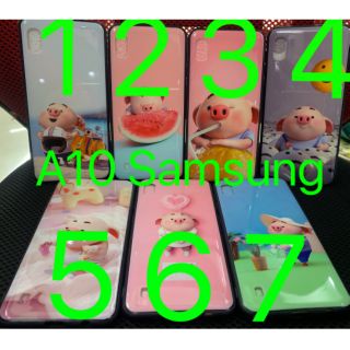 Ốp Samsung A10 dẻo viềng hình bóng