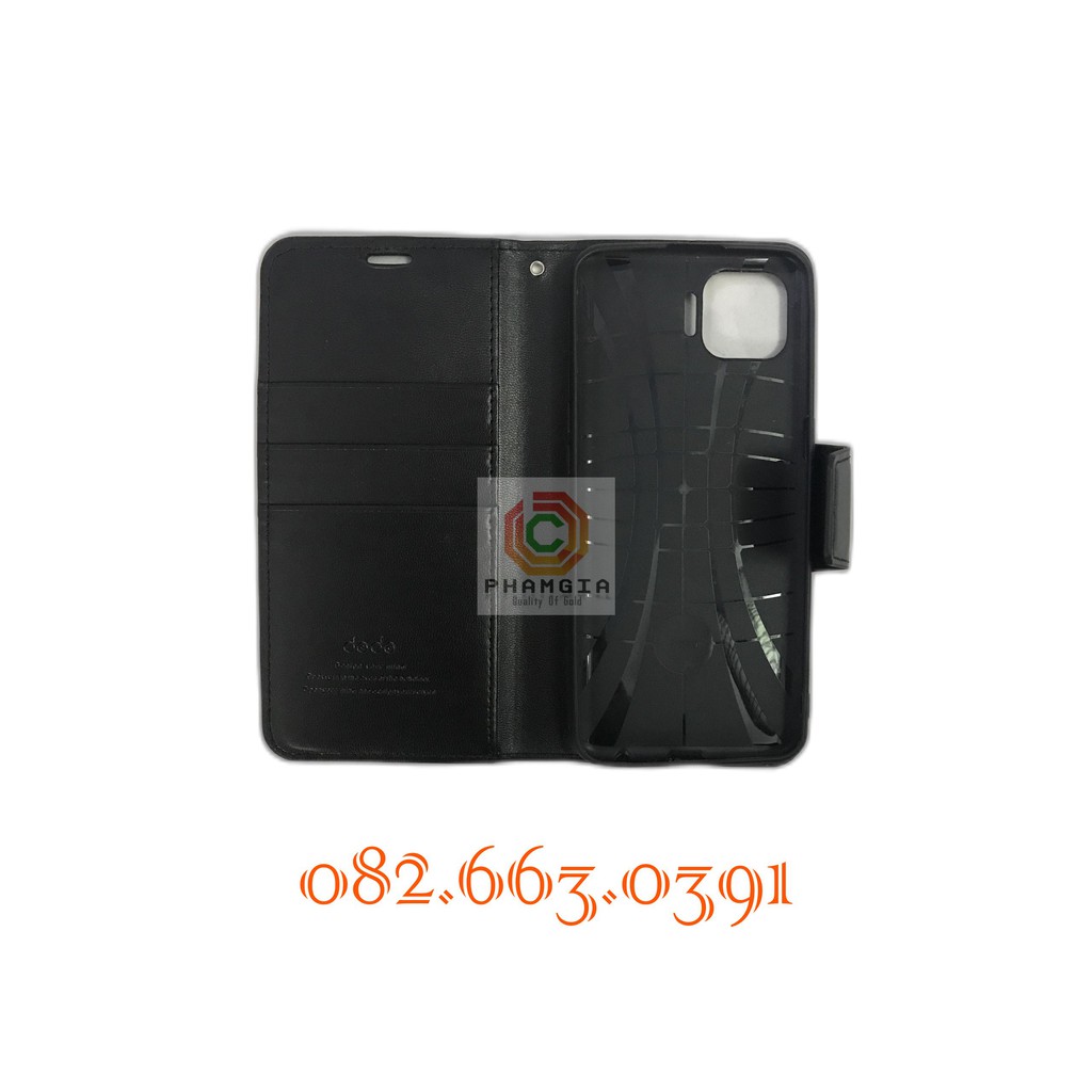 Bao da Oppo A93 chất liệu da sang trọng, có ngăn đựng thẻ siêu tiện lợi