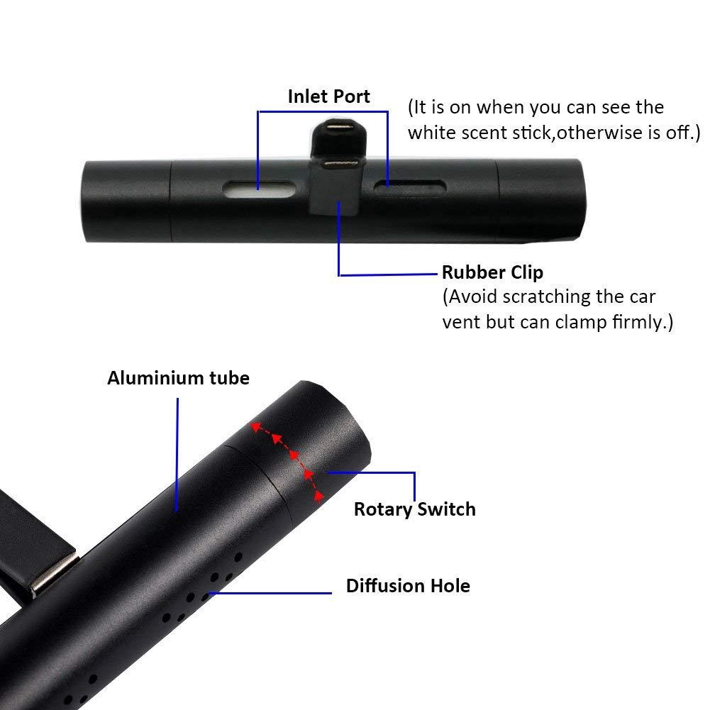 Kẹp phát tán hương thơm cho xe hơi KG002 | BigBuy360 - bigbuy360.vn