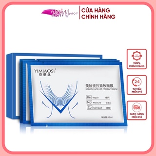 Mặt Nạ Thon Gọn Mặt Vline Yimiaosi - Mask nâng cơ cổ căng da cằm, săn chắc má chống chảy xệ