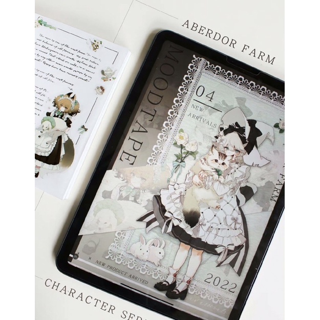 Của hãng MOOD TAPE họa tiết nhân vật =>PET