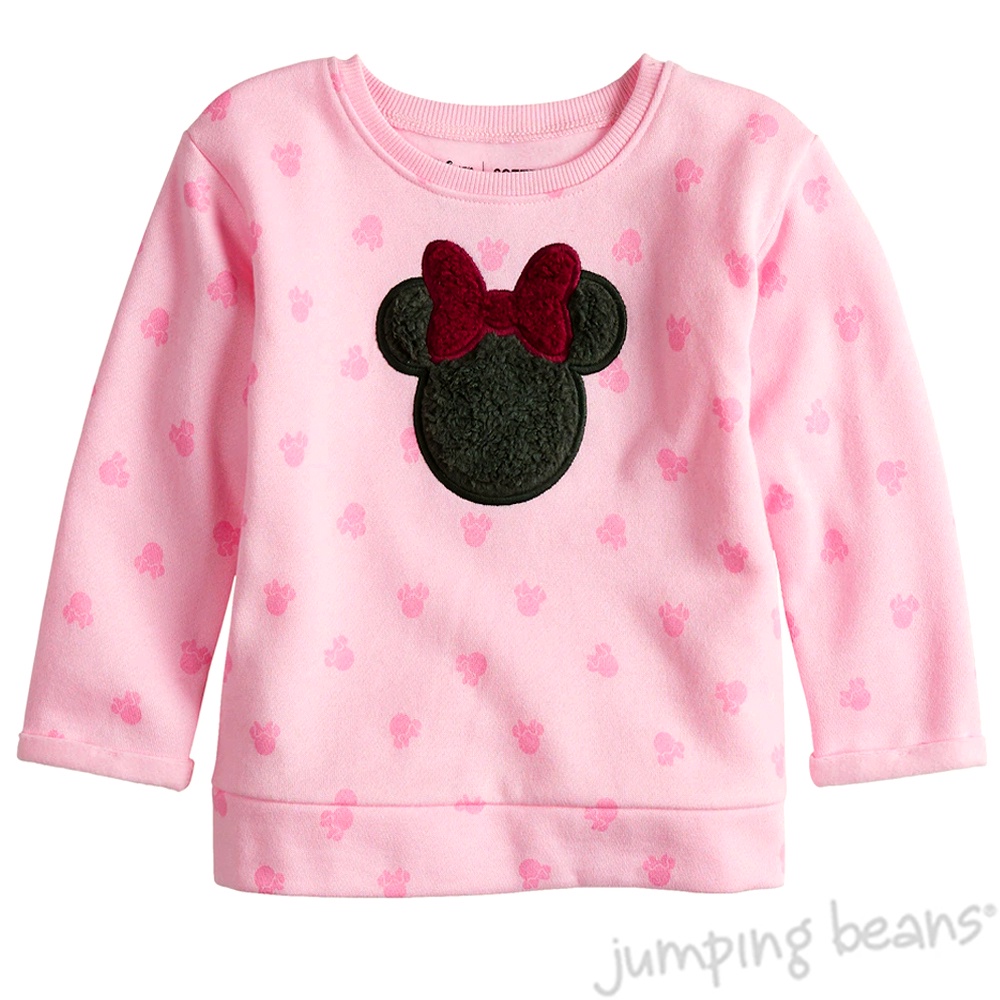 Size: 3, 4 (14-17kg). Áo nỉ Jumping Beans bé gái. Hàng XK, made in vietnam chuẩn xịn