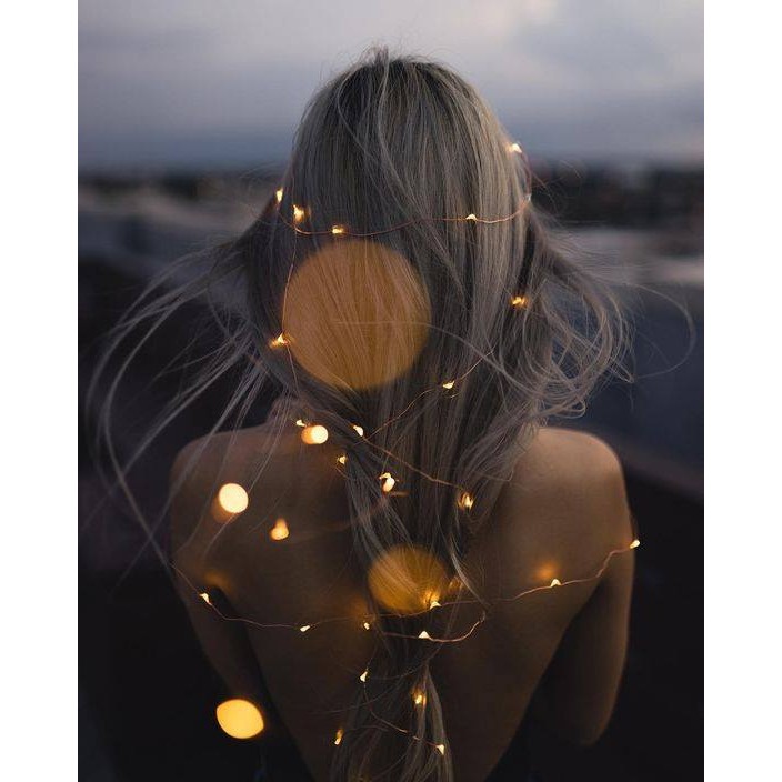 Dây đèn Fairy Light đom đóm 10m chạy pin | BigBuy360 - bigbuy360.vn