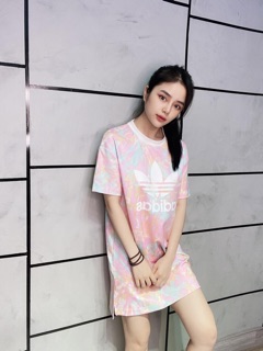 [Full tag code] Váy Adidas hoạ tiết loang 2020