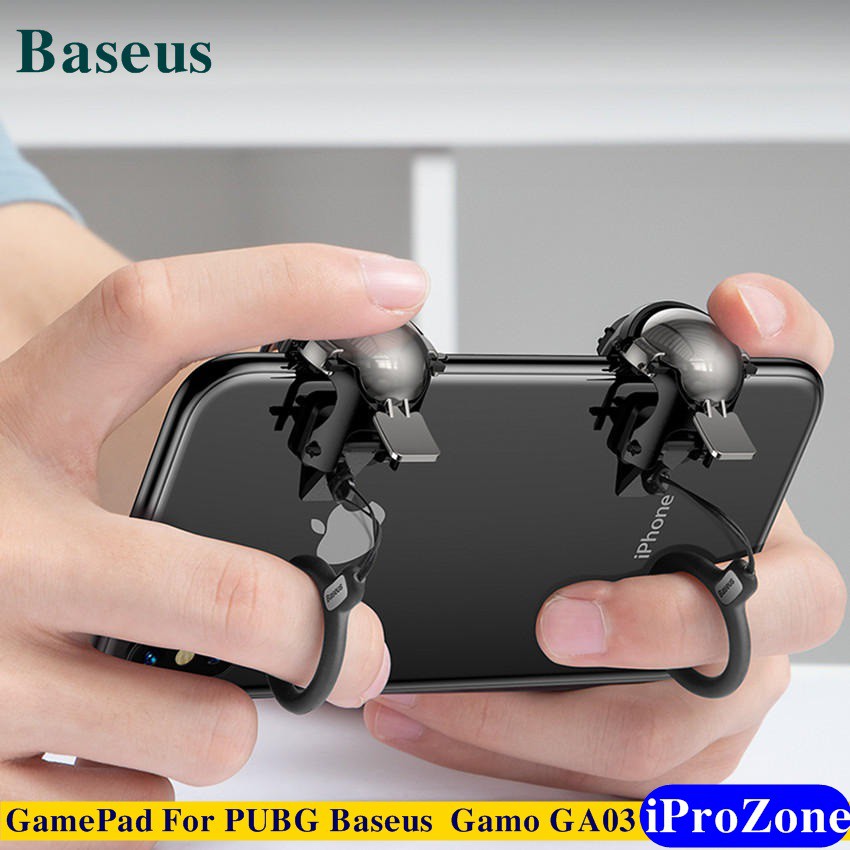 GamePad Nút bấm hỗ trợ chơi game PUBG Chính hãng Baseus GA03 Gamo HELMET LV3