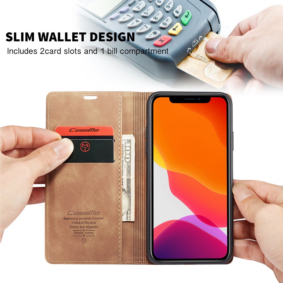 [CaseMe] Ốp lưng bao da điện thoại IPHONE: XR/11/11Pro/11 Pro Max/12/12 Pro/12 Pro Max, Iphone X,XS,XS Max, Ip 7,8plus | BigBuy360 - bigbuy360.vn