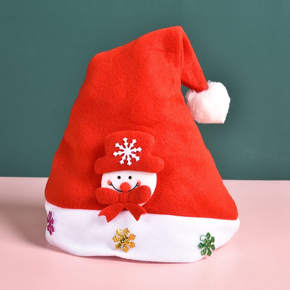 Mũ ông già noel mini dày dặn dùng trang trí Giáng Sinh dễ thương ELEGANT81