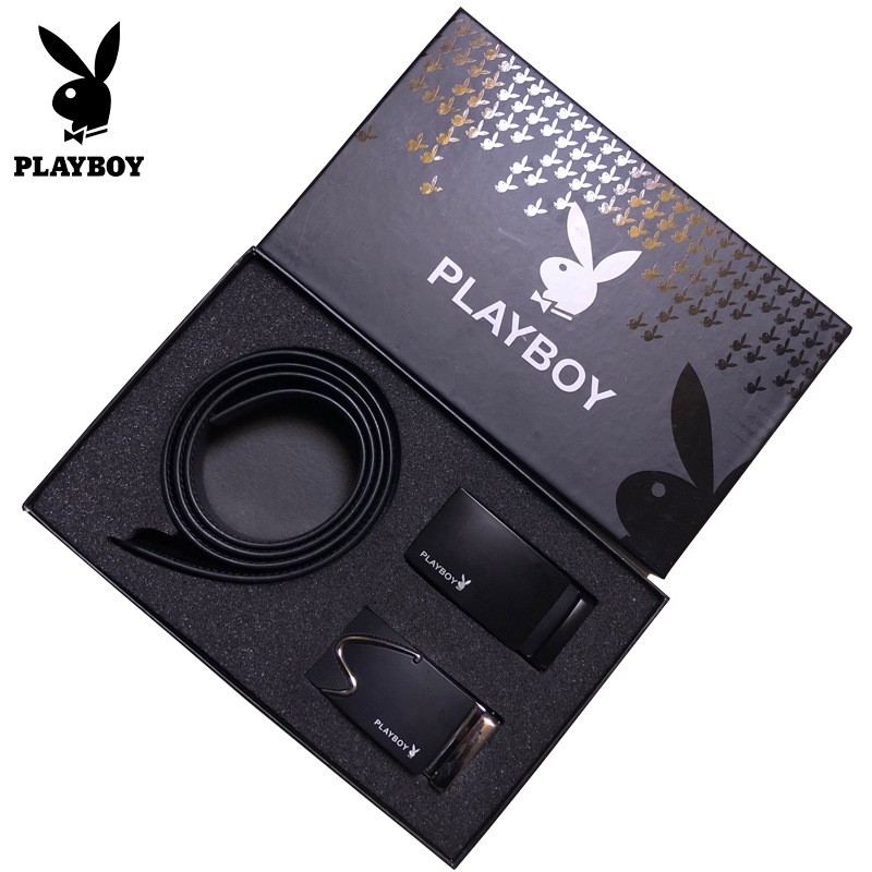 Bộ dây nịt nam 2 bút nịt  Playboy