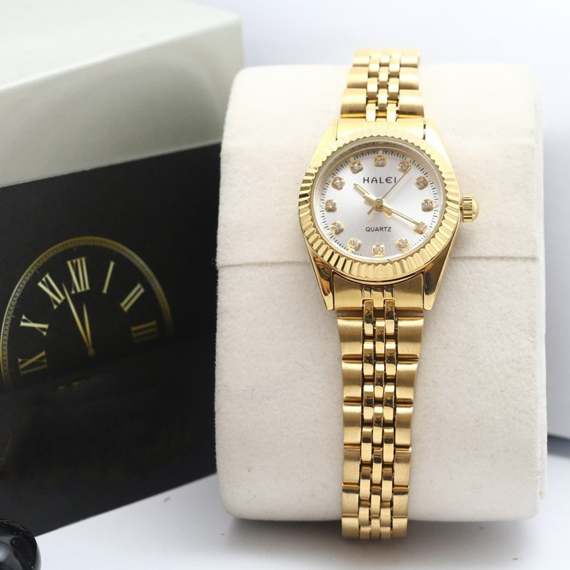ĐỒng hồ nữ,đồng hồ đeo tay thời trang nữ Halei vàng kim cực đẹp -daihuong93 | BigBuy360 - bigbuy360.vn