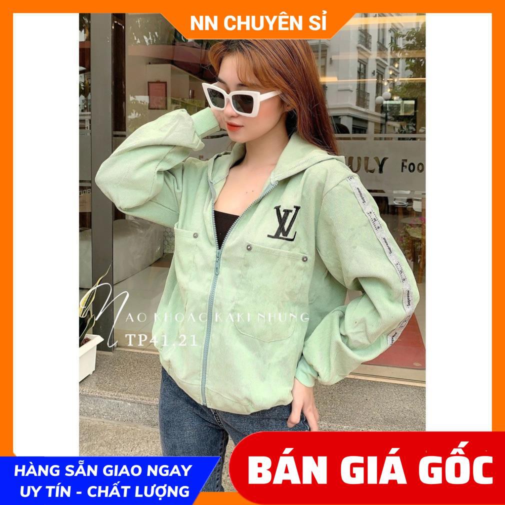 ÁO KHOÁC KAKI NHUNG TĂM CỰC XINH TP41.21 ⚡100% ẢNH THẬT⚡ TP116