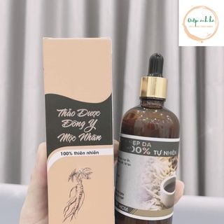 Serum thảo dược mộc nhân tái tạo da thiên nhiên lọ 100ml