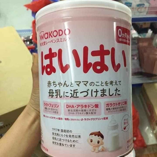 sữa wakodo nội địa nhật 0-9m
