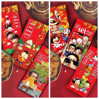 Combo 100 Bao Lixi Tết Mẫu Mới Nhất 2020 Giá Sốc Hôm Nay