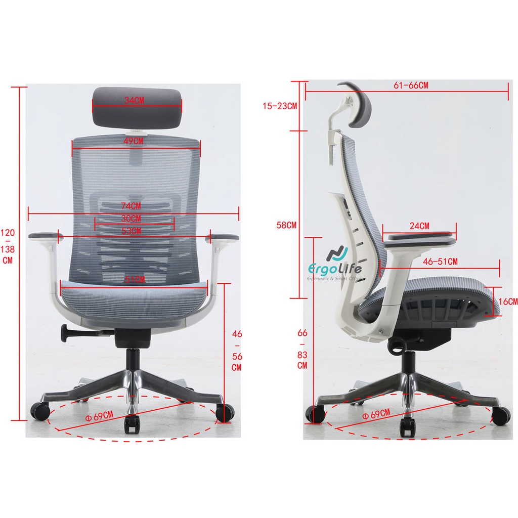 Ghế văn phòng Ergonomic Sihoo M93