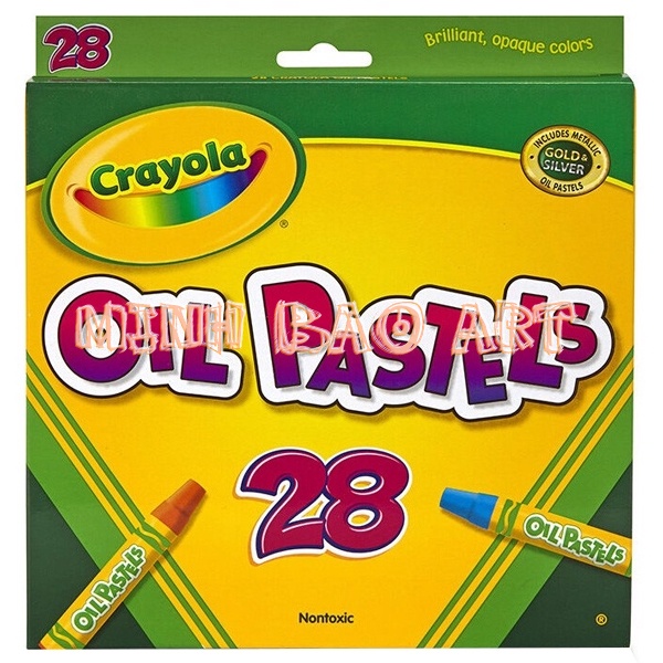 BÚT SÁP DẦU CRAYOLA 28 MÀU