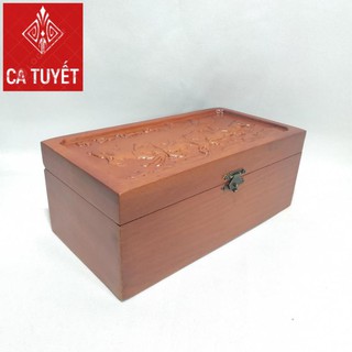 [FREESHIP] HỘP ĐỰNG TRANG SỨC, HỘP ĐỰNG CON DẤU CÔNG TY GỖ HƯƠNG