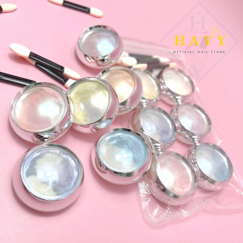 Set Tráng Gương 6 Hũ Nhiều Màu - manh219